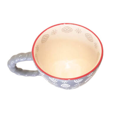 Ceramic cup with patterns - 2