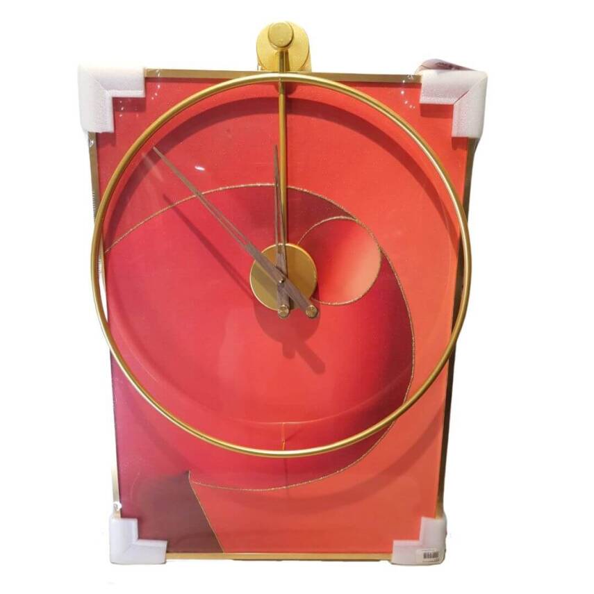 Decorative painting decorated with a clockwork - 1