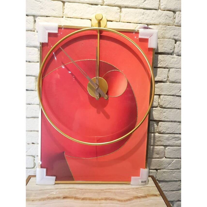 Decorative painting decorated with a clockwork - 4