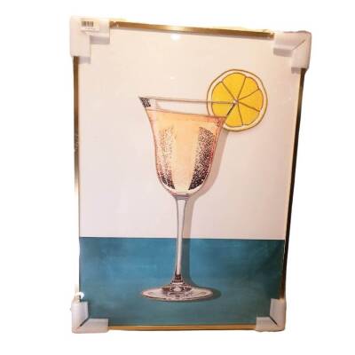 Decorative painting decorated with a clockwork - 2