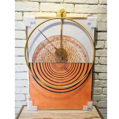 Decorative painting decorated with a clockwork - 4