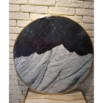 Decorative painting, round - 2