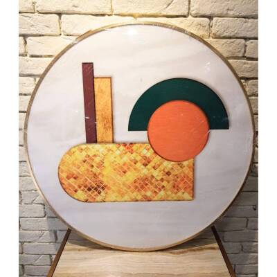 Decorative painting, round - 2