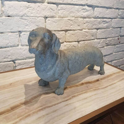 Dekorativ heykəlcik «Taksa» - 4