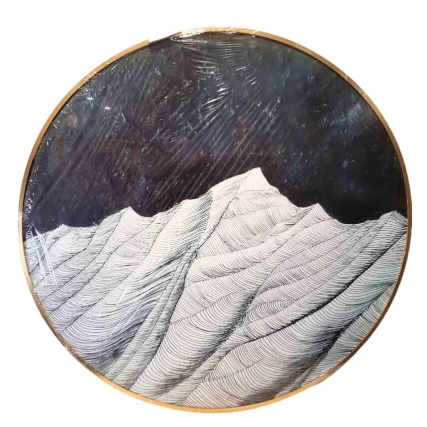 Dekorativ rəsm, dairəvi - 1