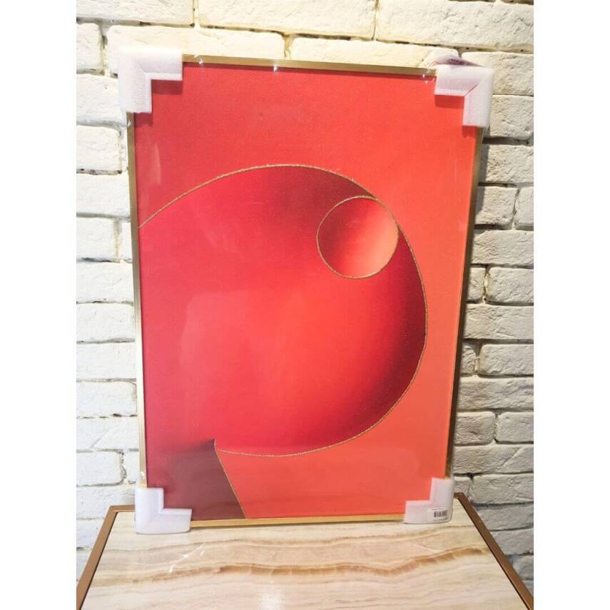 Декоративная картина, украшенная часовым механизмом - 5