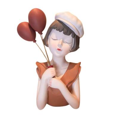 Декоративная статуэтка «Девушка с шариками» - Mascagni Casa
