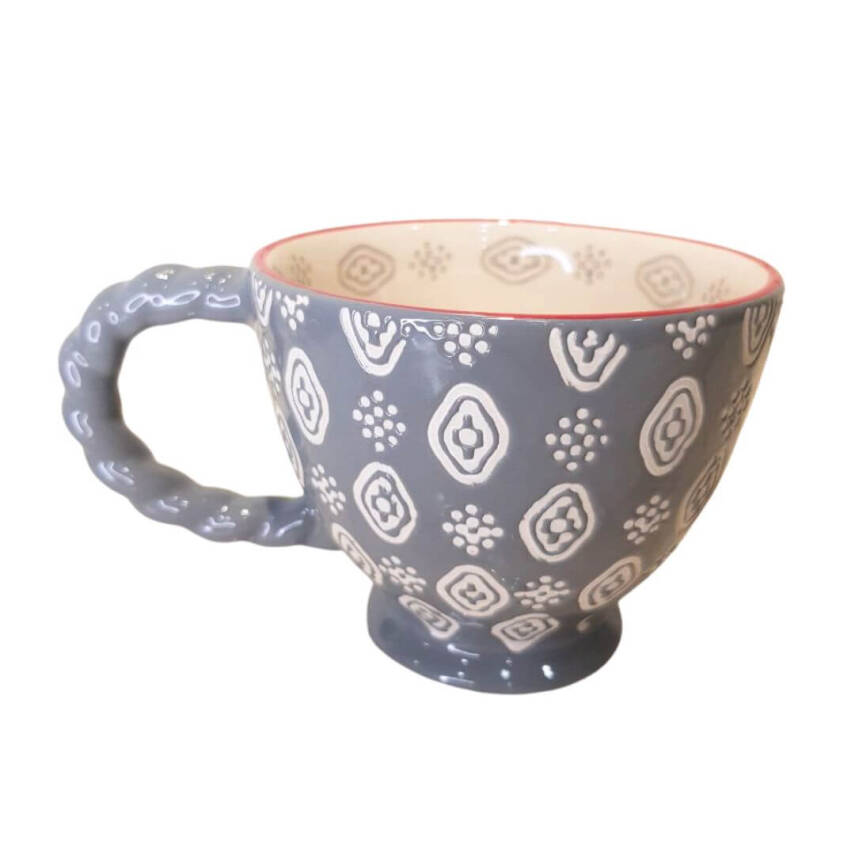 Fincan, keramika, naxışlı - 1