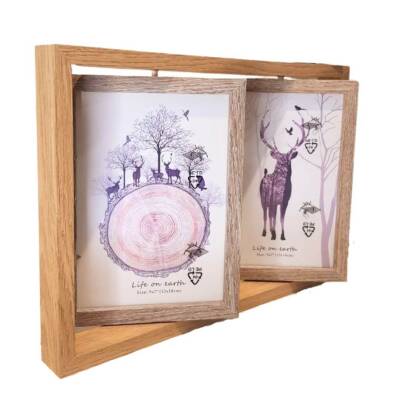 Foto çərçivə, taxta, 4 şəkil üçün - Gallery Gifts & Flowers