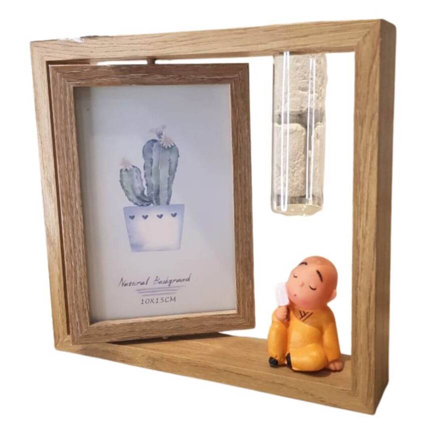 Photo frame, wooden, for 2 pictures - 2