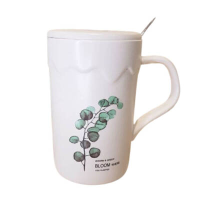 Ceramic cup with spoon - Gallery Gifts & Flowers