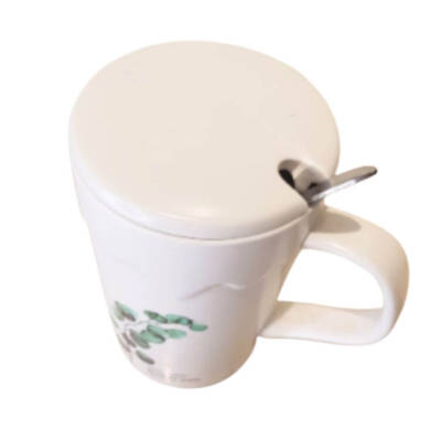 Ceramic cup with spoon - 2