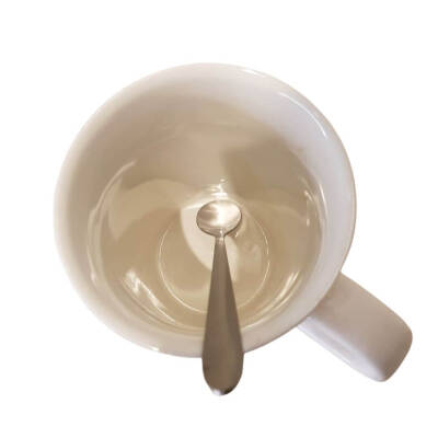Ceramic cup with spoon - 2